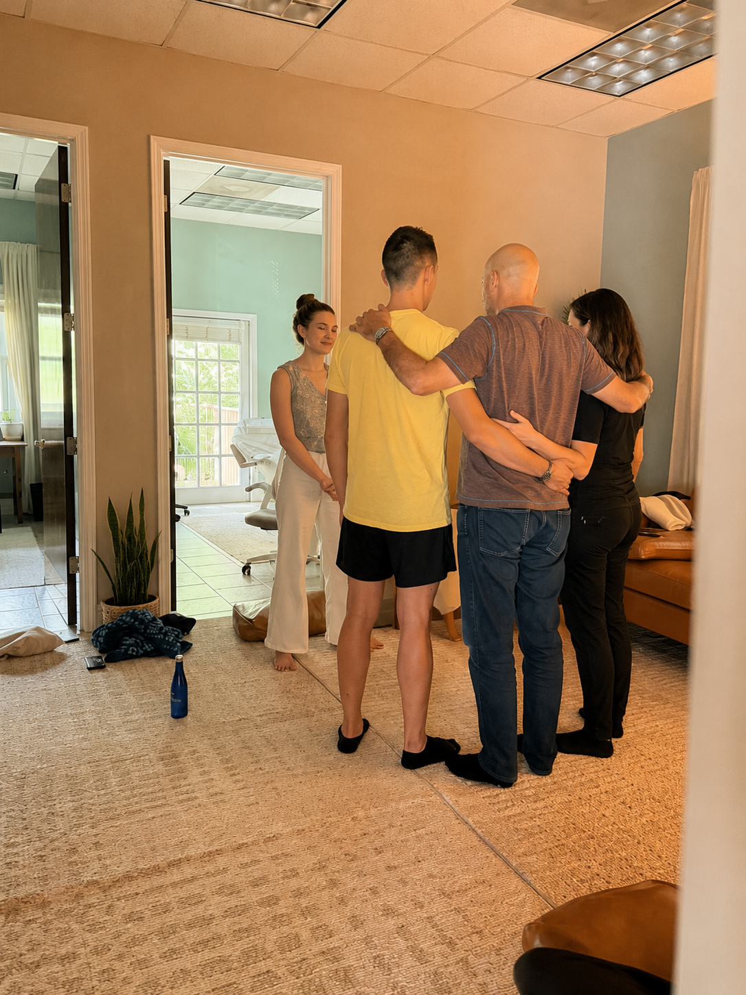 Energy healing session at innergy