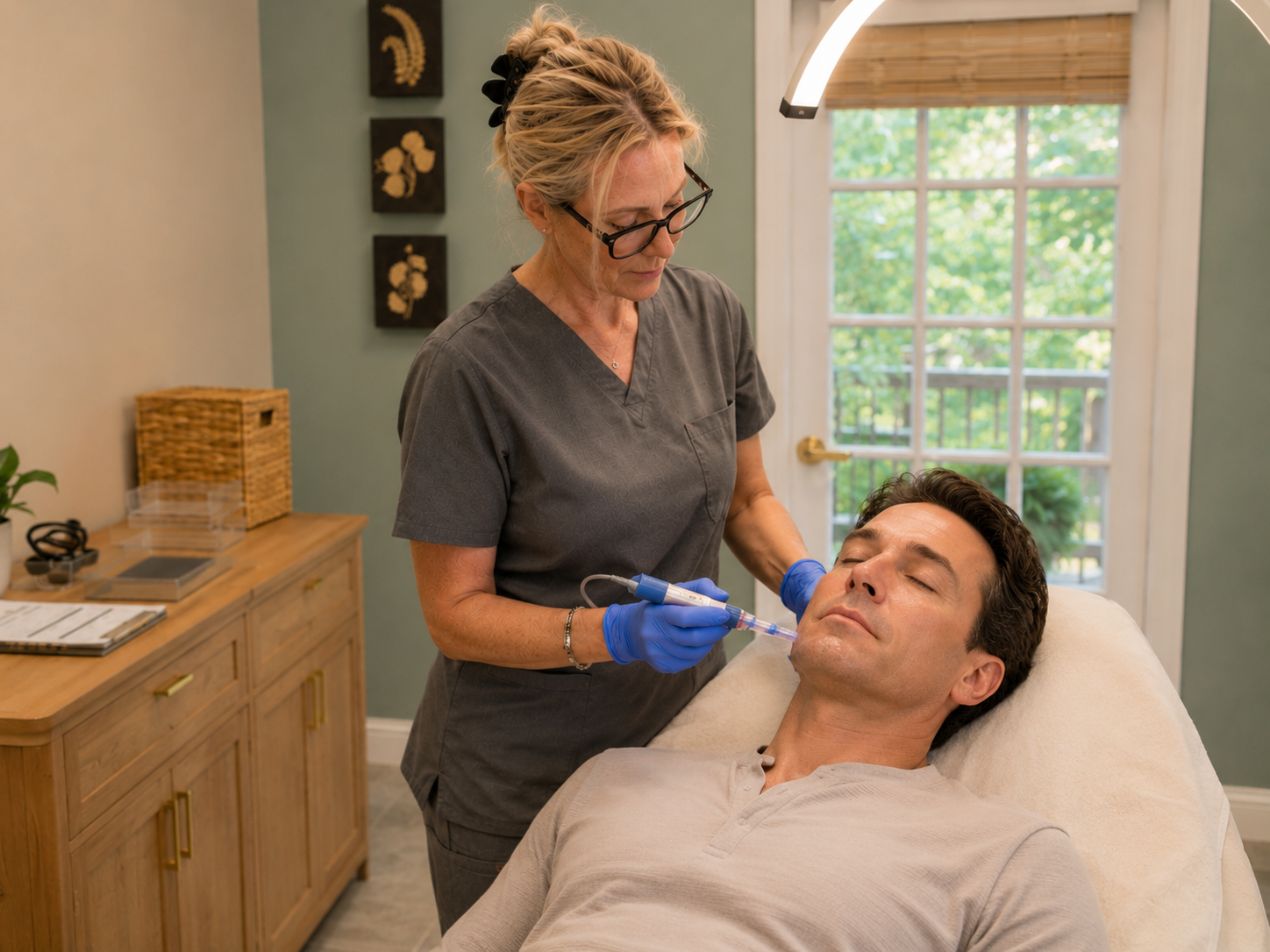 PRP Microneedling treatment at innergy